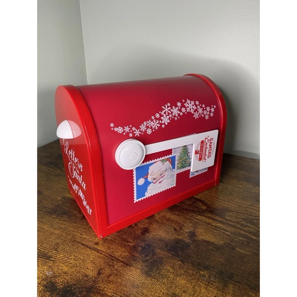 Mr Christmas Santa's Enchanted Mailbox Christmas Decor Letters To Santa Display